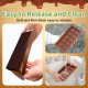 Large and Deep Silicone Kunafa Chocolate Bar Mould