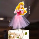 Disney Princess Aurora Sleeping Beauty Paper Topper with Net Skirt