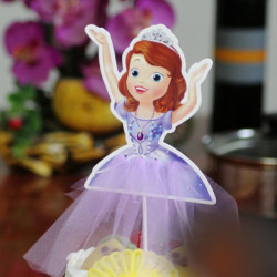 Disney Princess Sofia Paper Topper with Net Skirt