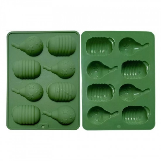 Diwali Crackers Silicone Chocolate Mould (Style A)