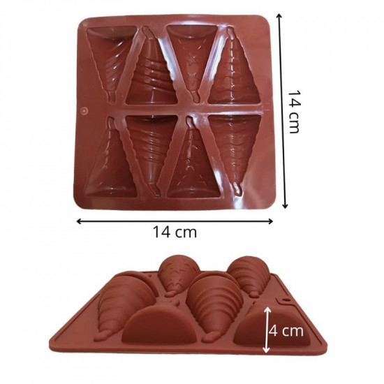 Diwali Crackers Silicone Chocolate Mould (Style C)