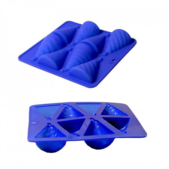 Square Water Drops Chocolate Mold Shaped Polycarbonate Chocolate Mold 3D Candy  Mold 