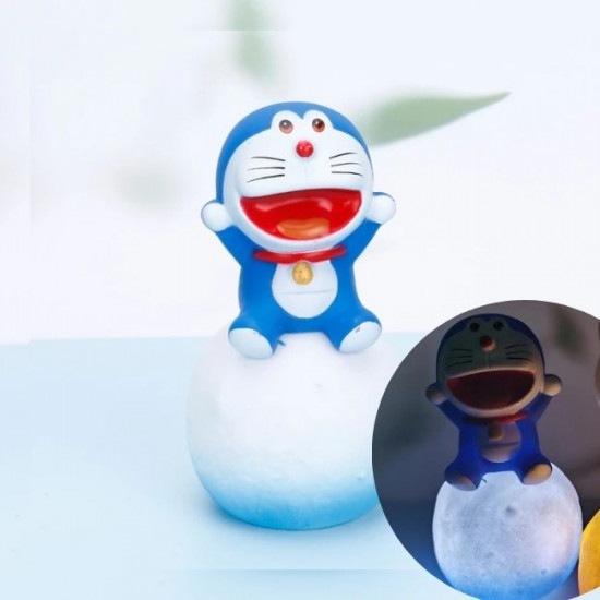 Doraemon Toy With Light Cake Topper