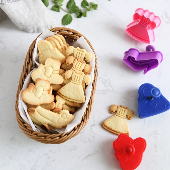 Dress, Hat, Bag, Heels Plunger Cookie Cutter