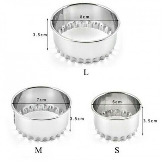 Dumpling Mould Set of 3 Pieces