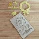 European Style Decorative Pattern Silicone Mould | Honey Bee Crown Fondant Mould European Style Decorative Pattern Silicone Mould | Honey Bee Crown Fondant Mould