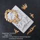European Style Decorative Pattern Silicone Mould | Honey Bee Crown Fondant Mould European Style Decorative Pattern Silicone Mould | Honey Bee Crown Fondant Mould