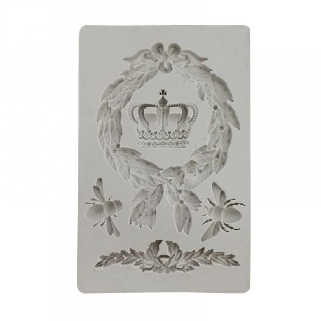 European Style Decorative Pattern Silicone Mould | Honey Bee Crown ...