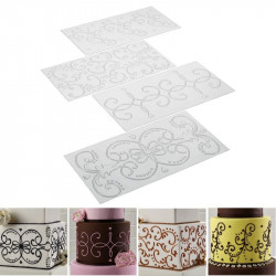 Floral Texture Sheets (Set of 4)