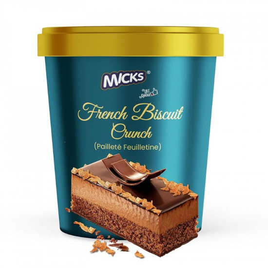 French Biscuit Crunch (Paillete Feuilletine) 200g - Micks French Biscuit Crunch (Paillete Feuilletine) 200g - Micks
