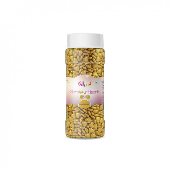 Glint Glamour Hearts - Gold Glint Glamour Hearts - Gold