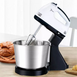 Hand Held Mixer Blender With Stand & Mixing Bowl