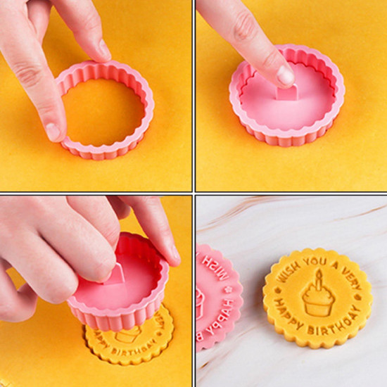 Unicorn Cookie Mould | 3D Mini Fondant Cookie Stampers 