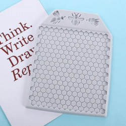 Honeycomb Silicone Mould with Bee Design