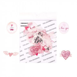 I Love You Wafer WPC 203 (24 Pcs) - Tastycrafts