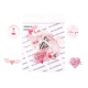 I Love You Wafer WPC 203 (24 Pcs) - Tastycrafts I Love You Wafer WPC 203 (24 Pcs) - Tastycrafts