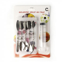 Gelatin / Jelly Art Tools Style C