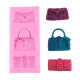 Ladies Bags Fondant Mould