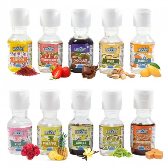 Lezzet Culinary Essence Assorted Pack of 10 Flavours