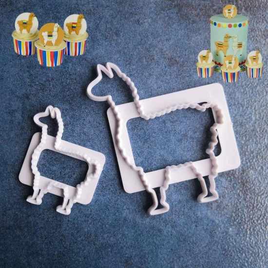 Llama Fondant Cutter