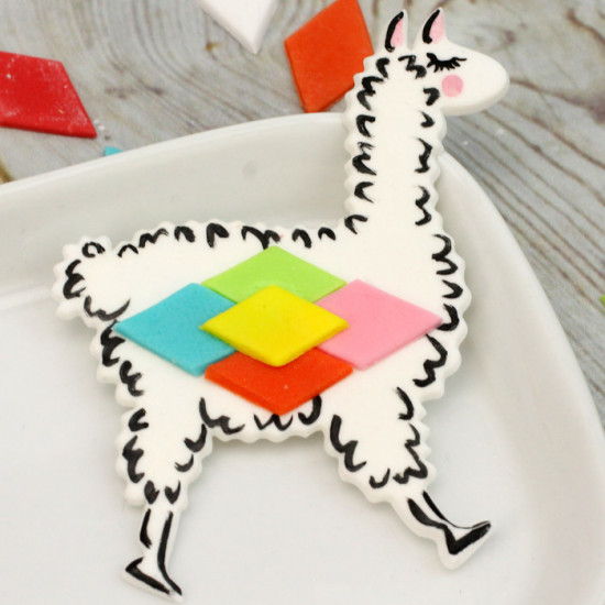 Llama Fondant Cutter