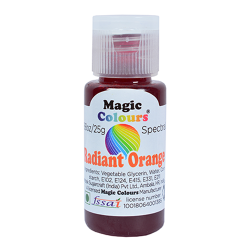 Radiant Orange Gel Colour - Magic Colours Mini Spectral (25 gm)