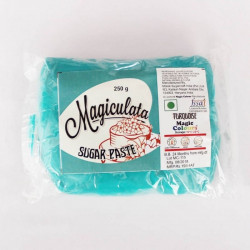 Turquoise Sugar Paste (250 Gm) - Magiculata