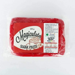Valentino Red Sugar Paste (250 Gm) - Magiculata
