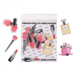 Makeup Kit Edible Wafer WPC - 51 (12 Pcs Pack) - Tastycrafts