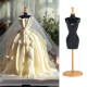 Mannequin Doll Cake Topper - Black