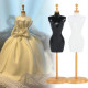 Mannequin Doll Cake Topper - Black