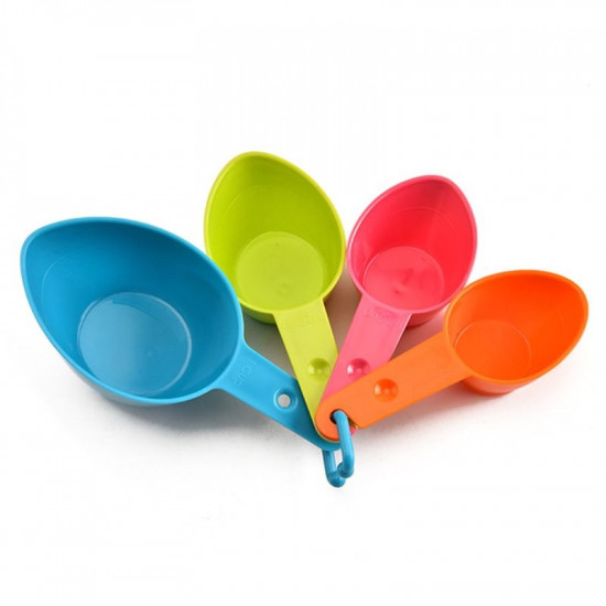 Measuring Cups Multi Colour - Set of 4 Pcs.