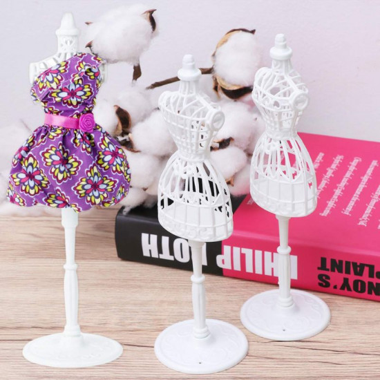 Mini Mannequin Hollow Out Stand Display Holder (Set of 2)