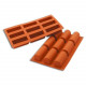 Mini Logs 9 Cavity Silicone Mould