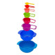 Nesting Bowls With Measuring Cups Set (8 Pcs)