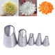 Nozzle Chrysanthemum Flower Tips Set of 5 Pcs