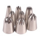 Russian Nozzle Decorating Tips Set of 8 Pcs