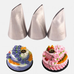 Nozzle Petal Tips Set of 3 Pcs