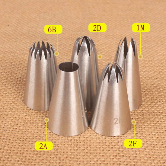 Russian Nozzle Tips Set of 5 Pcs