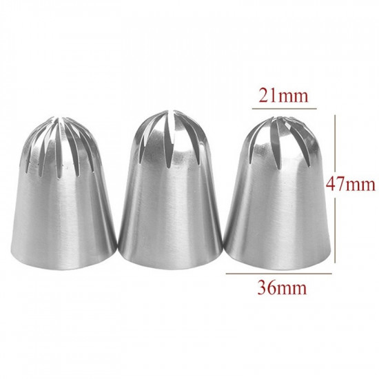 Russian Nozzles Tips Set of 3 Pcs