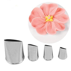 Nozzles Petal Tips Set of 4 Pcs