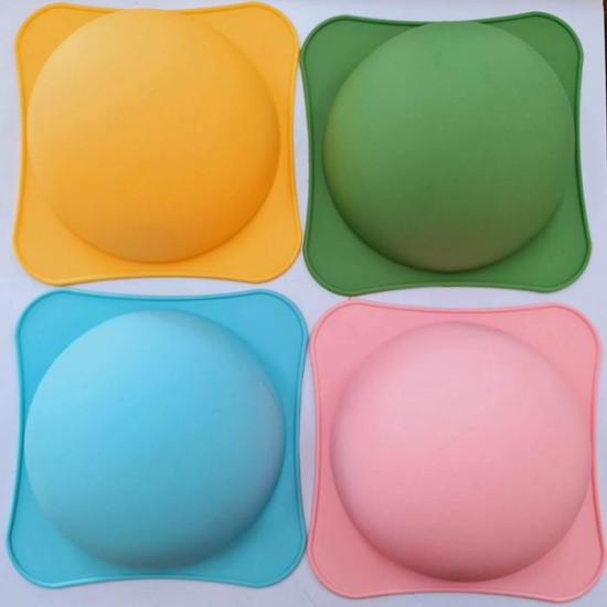 Half Sphere Shape Pinata Cake Silicone Mould With Hammer