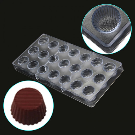 POLYCARBONATE CHOCOLATE MOULD - CUP SHAPE