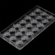 Rose Flower Shape Polycarbonate Chocolate Mould