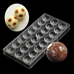 POLYCARBONATE CHOCOLATE MOULD - ROSE FLOWER SHAPE