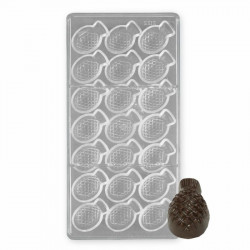 Pineapple Shape Polycarbonate Chocolate Mould
