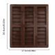 Rectangular Chocolate Bar 6 Cavity Silicone Mould