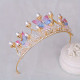 Rhinestone Pearl Butterfly Tiara Crown