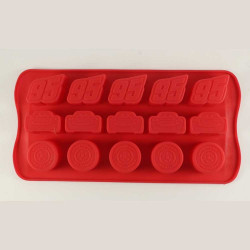 Disney Cars Theme Silicone Chocolate Mould