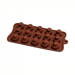 Spiral Design Silicone Chocolate Mould